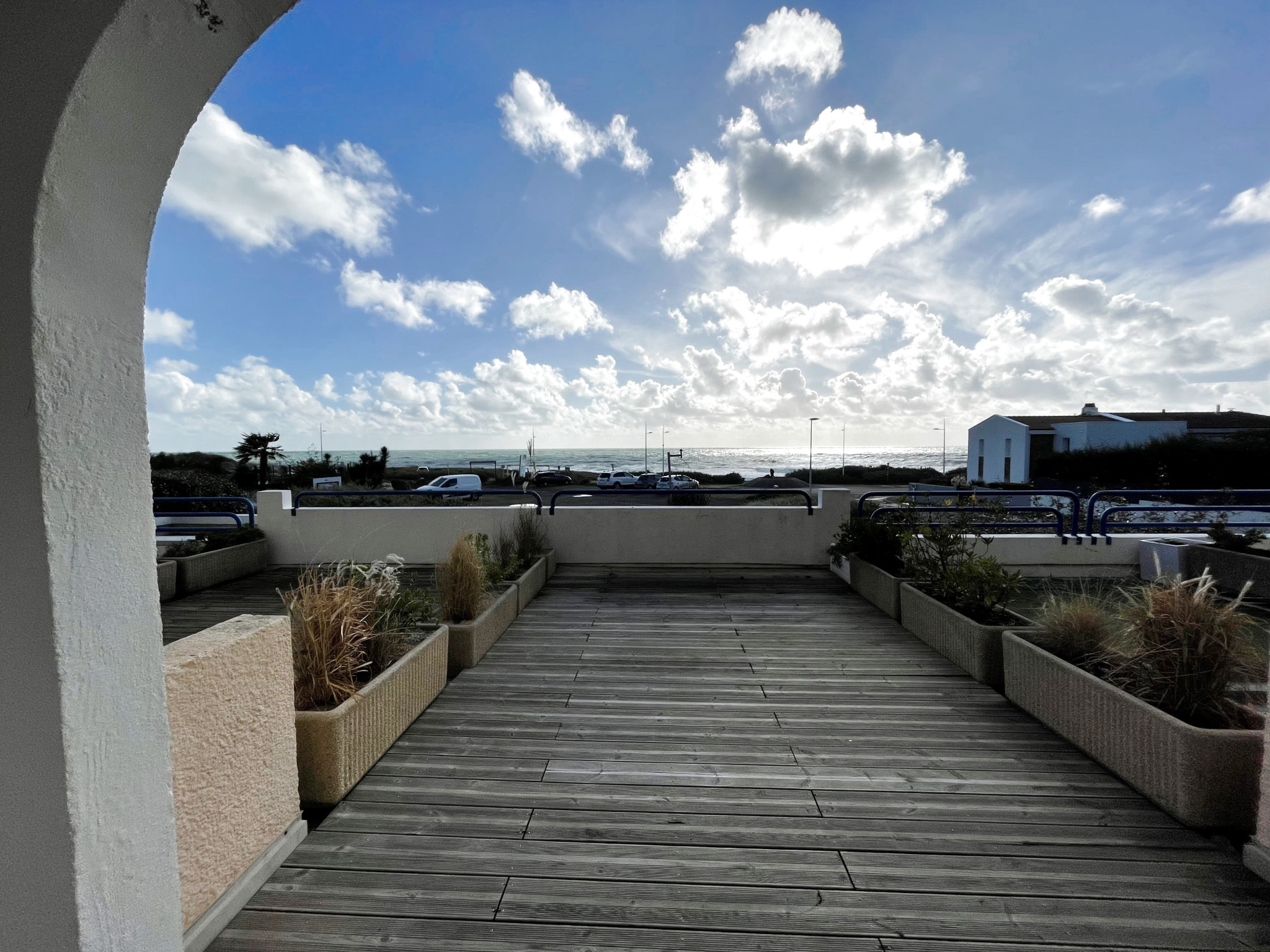 Terrasse et vue mer pour ce studio