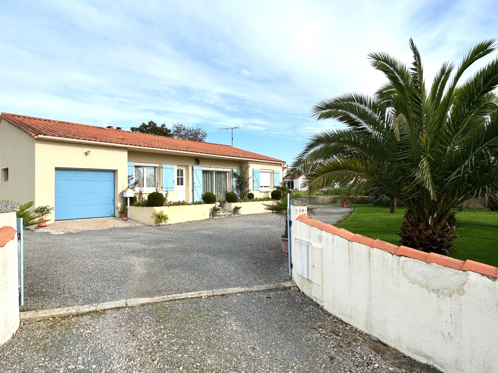 Maison plain-pied 3 chambres sur parcelle de 2400m2