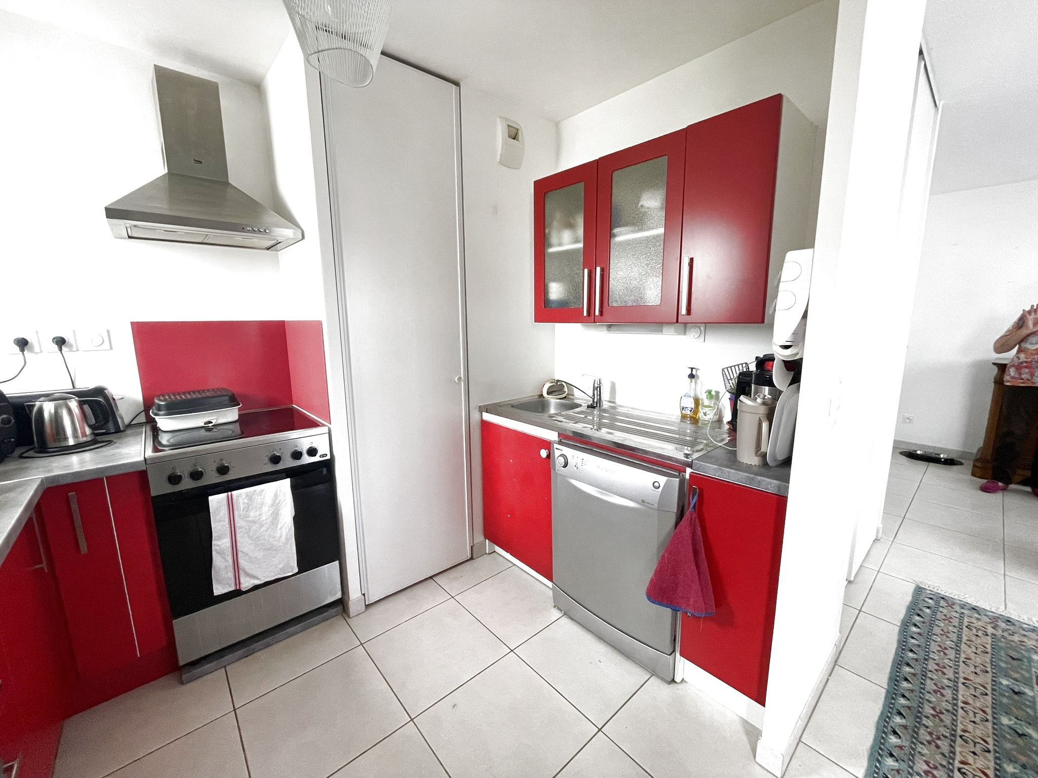 Appartement 2 chambres, terrasses, garage